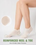Niorasen Ankle Socks for Women, 6 Pairs Breathable Bamboo Viscose Low Cut Thin Socks,Moisture Wicking Casual Sports Running - Image 5