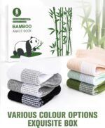 Niorasen Ankle Socks for Women, 6 Pairs Breathable Bamboo Viscose Low Cut Thin Socks,Moisture Wicking Casual Sports Running - Image 6