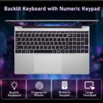 Gaming Laptop,Window 11 Pro Laptop Computer, 15.6 Inch Lap Top PC 2026, AMD Ryzen 7 5700U Processor,16GB RAM 1TB SSD, FHD Display,WiFi 5,BT5.0,Backlit Keyboard for Business, School, Work, Student, Kid - Image 7