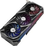 ASUS ROG Strix NVIDIA GeForce RTX 3060 Ti V2 OC Edition Gaming Graphics Card (PCIe 4.0, 8GB GDDR6, LHR, HDMI 2.1, DisplayPort 1.4a, Axial-tech Fan Design, 2.9-slot, Super Alloy Power II) (Renewed) - Image 9