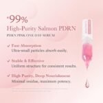 medicube Salmon DNA PDRN Pink One Day Serum | 99% Salmon DNA PDRN Intensive Ampoule, Collagen, Glutathione, Hyaluronic Acid - Improves skin radiance | Korean skincare 0.05 fl.oz x 10e - Image 4