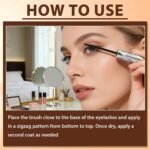 Steel Tube Eyelash Primer, 2026 Upgraded Waterprooflong Curling Mascara, Tubular Eyelash Primer, Long-lasting 3D Curling Eyelash, Natural And Non-Smudged (3pcs) - Image 7