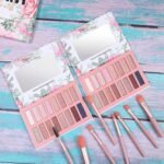 Vegan Eyeshadow Palette Organic 16 Colors Highly Pigmented Metallic Colorful Long Lasting Nude Eyeshadow Shimmer Palette - Image 4