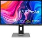 ASUS ProArt Display PA278QV 27” WQHD (2560 x 1440) Monitor, 100% sRGB/Rec. 709 ΔE < 2, IPS, DisplayPort HDMI DVI-D Mini DP, Calman Verified, Eye Care, Anti-Glare, Tilt Pivot Swivel Height Adjustable - Image 2