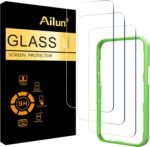 Ailun 3 Pack Screen Protector for iPhone 17 / iPhone 16 Pro [6.3 inch] with Installation Frame, Dynamic Island Compatible, Case Friendly[Not for iPhone16/16Plus/16Pro Max/17Pro/17Pro Max/Air] - Image 2