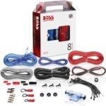 BOSS Audio Systems KIT2 8 Gauge Complete Car Amplifier Installation Wiring Kit with Power Cables, Ground Cables, Turn-On Wire, Speaker Wire, Terminals - Image 2