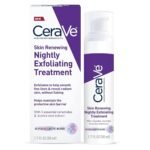 CeraVe Skin Renewing Nightly Exfoliating Treatment, Anti Aging Serum With 5% Blend Of Glycolic Acid & Lactic Acid, Wrinkles & Dark Spot Corrector For Face, Exfoliating Gel, 1.7 Oz - Image 2
