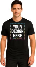 Custom Dry Fit T-Shirts – Moisture-Wicking Short Sleeve Performance Shirt for Men Women Gym Running Workout Sports - Image 2