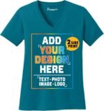 Custom Front & Back Print T-Shirt Hoodie Sweatshirt Long Sleeve Tank Top with Your Image for Men Women Kids Baby - Image 2