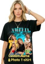 Custom Photo T-Shirts for Men & Women-Turn Your Photo into Cartoon-Personalized Text/Image Tee-Design Your Own Unique Gift - Image 2