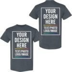 Custom T-Shirt with Image & Text | Design Your Own Unisex Tshirt | Unisex Cotton Tee for Men & Women - Image 2