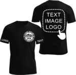 Custom T Shirts Bulk Customized T Shirts for Men Women Personalized Cotton Tee with Logo/Photo/Text Custom Top - Image 2