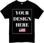 FEEGO Custom T-Shirts for Men & Women, Design Your Own Personalized Tee with Photo Print, Soft Lightweight Custom Casual Tee - Image 2