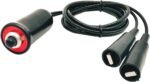 Heavy Duty Remote Starter Switch 12V Push Button with 5ft Wire and Alligator Clips for Car Truck RV ATV Automotive Engine Start - Image 2