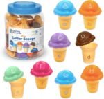 Learning Resources Mini Letter Scoops - Toddler Learning Toys, ABC Letter Matching Game, Alphabet Toy for Toddlers, Toddler Preschool Toys, Alphabet Puzzle, ABC Letters for Kids, Educational Puzzle - Image 2