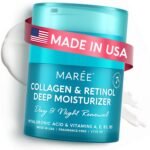 MAREE Face Moisturizer Retinol Cream for Face – Daily Wrinkle Cream for Women – Anti-Aging Face Cream – Facial Moisturizer with Collagen – Crema Hidratante Para la Cara for Skin Tightening - Image 2