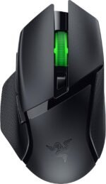 Razer Basilisk V3 X HyperSpeed Customizable Wireless Gaming Mouse: Mechanical Switches Gen-2-5G Advanced 18K Optical Sensor - Chroma RGB - 9 Programmable Controls - 285 Hr Battery - Classic Black - Image 2