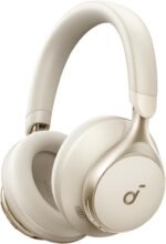 Soundcore by Anker, Space One, Active Noise Cancelling Headphones, 2X Stronger Voice Reduction, 40H ANC Playtime, App Control, LDAC Hi-Res Audio, Comfortable Fit, Clear Calls, Bluetooth 5.3 (White) - Image 2
