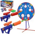 Spider Shooting Games Toys for 4 5 6 7 8 9 10+ Year Old Boys, Kids Outdoor Indoor Game with Moving Target & 2 Air Gun & 24 Ball, Bean Bag Toss for Carnival Games, Gifts Birthday Christmas Boy Kids - Image 2