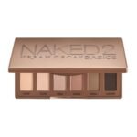 URBAN DECAY Naked 2 Basics Mini Eyeshadow Palette - 6 Matte Neutral Shadows, Long-lasting Wear, Multi-Use Powder for Eye, Contour, Brows, Ultra-Blendable Cool-Tone Shades, Travel Makeup with Mirror - Image 2