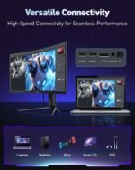 KOORUI 34" Ultrawide Curved Gaming Monitor, 240Hz, WQHD 3440×1440, 1500R Immersive Display, Adaptive Sync, 1ms, DIC-P3 98%, HDR400, HDMI 2.1/DP 1.4, VESA, for PC Gaming, Work & Play - Image 7