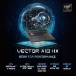 msi Vector A18 HX 18” 240Hz QHD+ Gaming Laptop: AMD Ryzen 9-9955HX, NVIDIA Geforce RTX 5080, 32GB DDR5, 1TB NVMe SSD, Type C, Wi-Fi 7, Win 11 Home: Cosmo Gray A9WIG-065US - Image 3