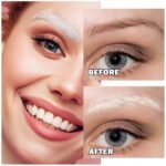 Eyebrow Pomade Cream,Brow Pomade Gel Naturally Long Lasting Waterproof,Delicate and Smooth Eye Brow Makeup Cosmetics with Eyebrow Brush - White - Image 4