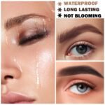 Eyebrow Pomade Cream,Brow Pomade Gel Naturally Long Lasting Waterproof,Delicate and Smooth Eye Brow Makeup Cosmetics with Eyebrow Brush - White - Image 5
