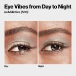 Revlon ColorStay Day to Night Eyeshadow Quad, Longwear Shadow Palette with Transitional Shades and Buttery Soft Feel, Crease & Smudge Proof, 500 Addictive, 0.16 oz - Image 6