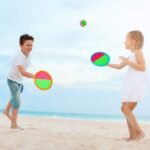 Toss and Catch Ball Game Set - Outdoor & Indoor Sports Toys for Kids - Outside Games for Yard, Lawn, Camping, Beach, Pool - Classic Sticky Paddle Ball Toy for 3 4 5 6 7 8-12 Year Old Boys Girls Gifts - Image 3