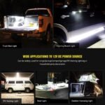 Nilight - TR-05 2PCS 60 Inch 180 LEDs Bed Strip Kit with Waterproof on/Off Switch Blade Fuse 2-Way Splitter Extension Cable for Cargo, Pickup Truck, SUV, RV, Boat , 2 Years Warranty - Image 8