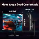 KTC Gaming Monitor 27 inch 180hz 1ms | Fast IPS Screen 1080p Monitor|2 x HDMI 2.0 &1 x Display Port 1.4 | Support Freesync and Wall Mount | 108% sRGB with HDR 10 - Image 7