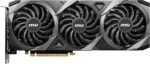 MSI Gaming GeForce RTX 3060 Ti LHR 8GB GDRR6 256-Bit HDMI/DP Torx Fan 3 Ampere Architecture OC Graphics Card (Ventus 3X 8G OC LHR) (Renewed) - Image 3