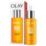 Olay Vitamin C Max Brightening Face Serum, Vitamin C Face Serum with Peptides, Brightening Face Serum for Radiance, Even Tone, Antioxidant Facial Serum for Glowing Skin, 1.3 Fl Oz - Image 9
