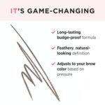IT Cosmetics Brow Power Micro, Universal Taupe - Universal Eyebrow Pencil - Mimics the Look of Real Hair - Budge-Proof Formula - Built-in Spoolie - 0.017 oz - Image 3