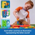 Educational Insights Design & Drill ABCs & 123s - Building Construction Toys for Toddlers, Kids Tool Set with Drill Toy, Preschool Learning Activities, Toddler STEM Toys for 3+ Year Old - Image 6