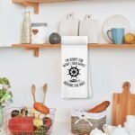 Voatok Gifts for Boat Owners, Boat Anchor Accessories Dish Towels for Women, Lake Accessories, Nautical Hand Towels, I'm Sorry for What I Said While Docking Kitchen Towels - Image 4