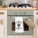 Voatok Gifts for Boat Owners, Boat Anchor Accessories Dish Towels for Women, Lake Accessories, Nautical Hand Towels, I'm Sorry for What I Said While Docking Kitchen Towels - Image 5