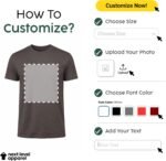 Next Level Custom T-Shirts - Personalized Unisex Crewneck Tee Shirt - Customize Your Logo, Image, Text & Photo - Men Women - Image 9