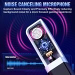 BENGOO Wireless Gaming Headset for PS5 PS4 PC Switch Mac - RGB Over-Ear Headphones with Noise Cancelling Mic, 60H Playtime, 7.1 Surround Sound, Bluetooth 5.4 & Memory Foam Ear Cushions - Image 5