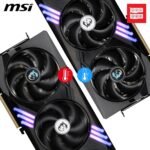 MSI RTX 5070 12G Gaming Trio OC Graphics Card (12GB GDDR7, 192-bit, Extreme Performance: 2625 MHz, DisplayPort x3 2.1a, HDMI 2.1b, NVIDIA Blackwell Architecture) - Image 4