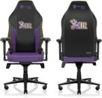 Secretlab Titan Evo The Joker Gaming Chair - Reclining - Ergonomic & Comfortable Gaming Chair with 4D Armrest - Magnetic Head Pillow & 4-Way Lumbar Support - Small - Black/Purple - Leatherette - Image 4