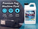 FogWorx Extreme High Density Fog Juice - Long Lasting, High Output, Water Based Fog Machine Fluid - Half Gallon, 64oz - Image 4