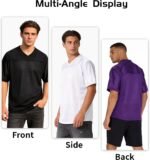 Mens Custom Football Jersey, Breathable Mesh Soccer Shirt, 90s Retro Style DIY Team Uniforms for Practice & Games - Image 6