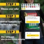 Custom T Shirts, Personalized Your Own Crewneck Tee Shirt, Customized Design Image/Text/Photo Cotton Men Women - Image 7