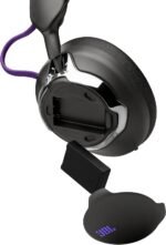 JBL Quantum 950X - Wireless multiplatform Gaming Headset with Adaptive Noise Cancelling, 50mm Carbon Dynamic Drivers, Spatial Sound with Head Tracking, Cardioid Noise Cancelling Boom mic (Black) - Image 4