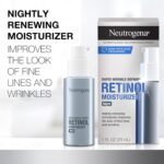 Neutrogena Rapid Wrinkle Repair Retinol Face Moisturizer Night Cream, Anti-Aging Face Cream with Retinol & Hyaluronic Acid, 1 fl. oz + Trial Size Hydro Boost Facial Cleanser, 0.5 fl. oz - Image 3