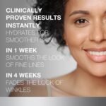 Neutrogena Rapid Wrinkle Repair Retinol Face Moisturizer Night Cream, Anti-Aging Face Cream with Retinol & Hyaluronic Acid, 1 fl. oz + Trial Size Hydro Boost Facial Cleanser, 0.5 fl. oz - Image 5
