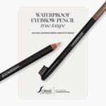 Sorme Natural Definitive Waterproof Eyebrow Pencil 0.04 oz | Smudgeproof Soft Blonde Eye Brow Pencil | Dual Purpose Brow Pencil and Brush Combo | High Definition Waterproof Eyebrow Makeup - Image 3