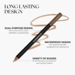 Sorme Natural Definitive Waterproof Eyebrow Pencil 0.04 oz | Smudgeproof Soft Blonde Eye Brow Pencil | Dual Purpose Brow Pencil and Brush Combo | High Definition Waterproof Eyebrow Makeup - Image 4